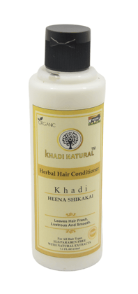 Khadi Natural Conditioning Honey Shikakai Shampoo 210ml | Herbal Hair Care for Softness and Shine