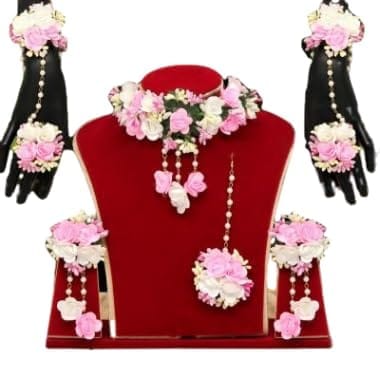 Flower haldi Chaukhar set