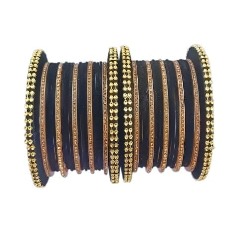 Elegant Alloy Women & Girl's Bagdi Velvet Nihar Bangles | Women's Velvet Bangles | Alloy Bangles for Women | Fashion Bangles | Best Gift for All Occasions