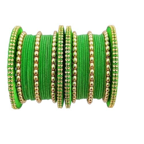 Elegant Alloy Bagdi Velvet Golden Moti Bangles for Women | Women Bagdi bangles | Fashion, Ethnic and Wedding bangles | Bangles for Girls | Bangles Set for Women Traditional
