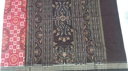 SAMBALPURI BOMKAI SAFTA SAREE