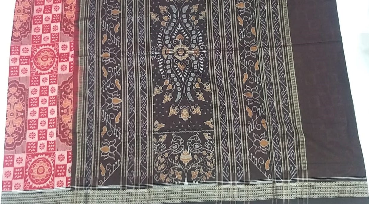 SAMBALPURI BOMKAI SAFTA SAREE