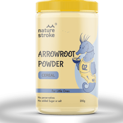 Nature Stroke Arrowroot Powder 200 gm | Arrowroot