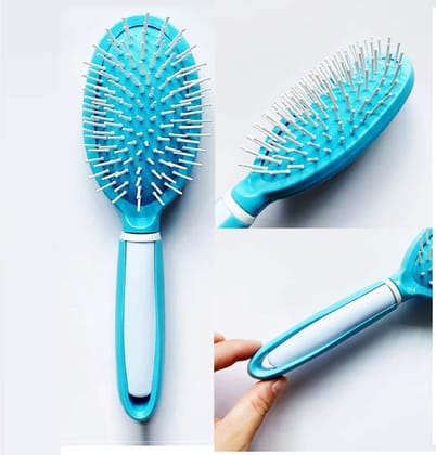 Q D Paddle Brush Hair Comb For Blow Drying Detangle Smoothening Adding volume women