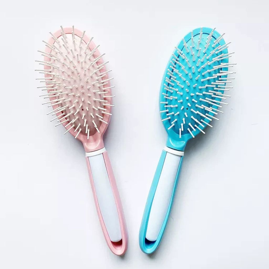 Q D Paddle Brush Hair Comb For Blow Drying Detangle Smoothening Adding volume women