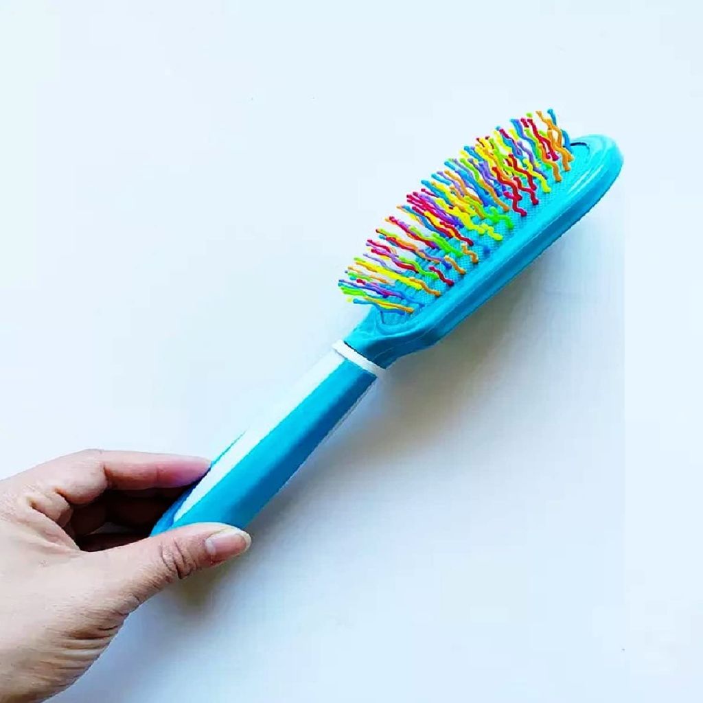 Q D Paddle Brush hair Detangle, Professional Styling Hair Brush For Men Women Blow Drying,Detangle, Smoothning Use For Detangling, Smoothening & Adding Volume