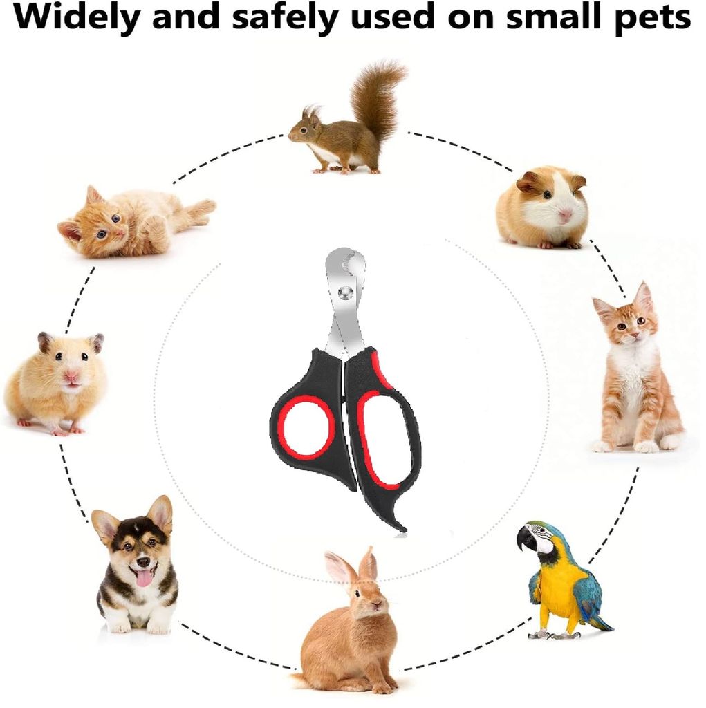 Q D Pet Large Grooming Nail Claw Paw Cutter Trimmer Clipper Scissor for Dog Cat Puppies Rabbit and All Small Animals and Birds