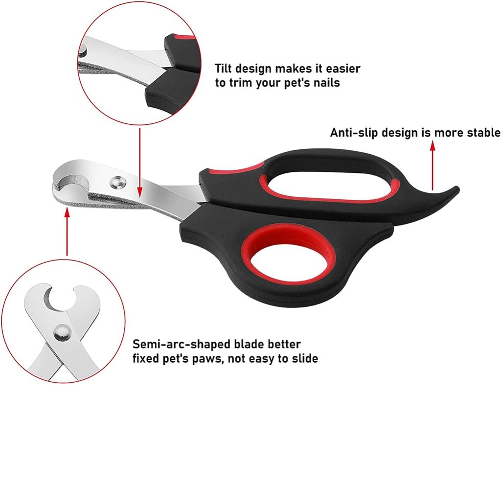 Q D Pet Large Grooming Nail Claw Paw Cutter Trimmer Clipper Scissor for Dog Cat Puppies Rabbit and All Small Animals and Birds