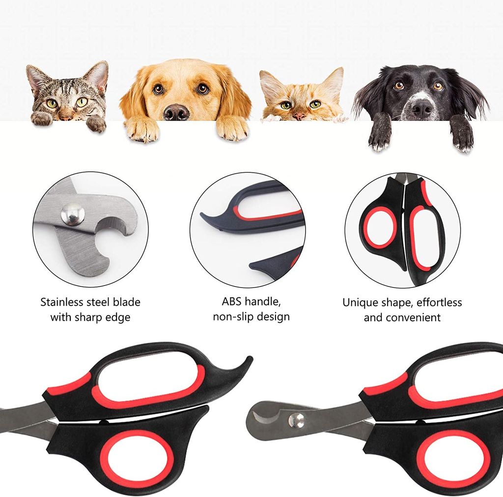 Q D Pet Large Grooming Nail Claw Paw Cutter Trimmer Clipper Scissor for Dog Cat Puppies Rabbit and All Small Animals and Birds