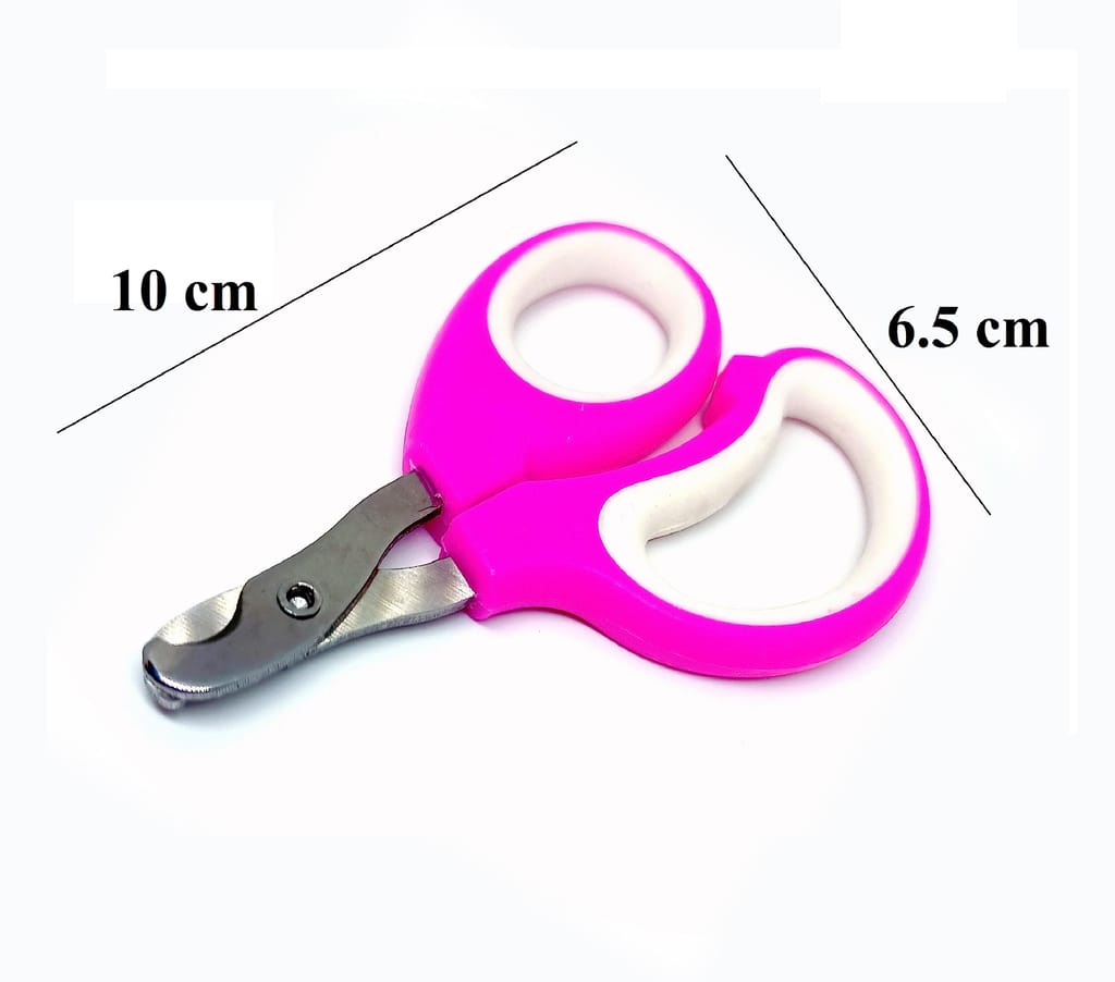 Q D Pet Multicolored Grooming Nail Claw Paw Trimmer Clipper Cutter Scissor for Dog Cat Puppies Rabbit and All Small Animals and Birds