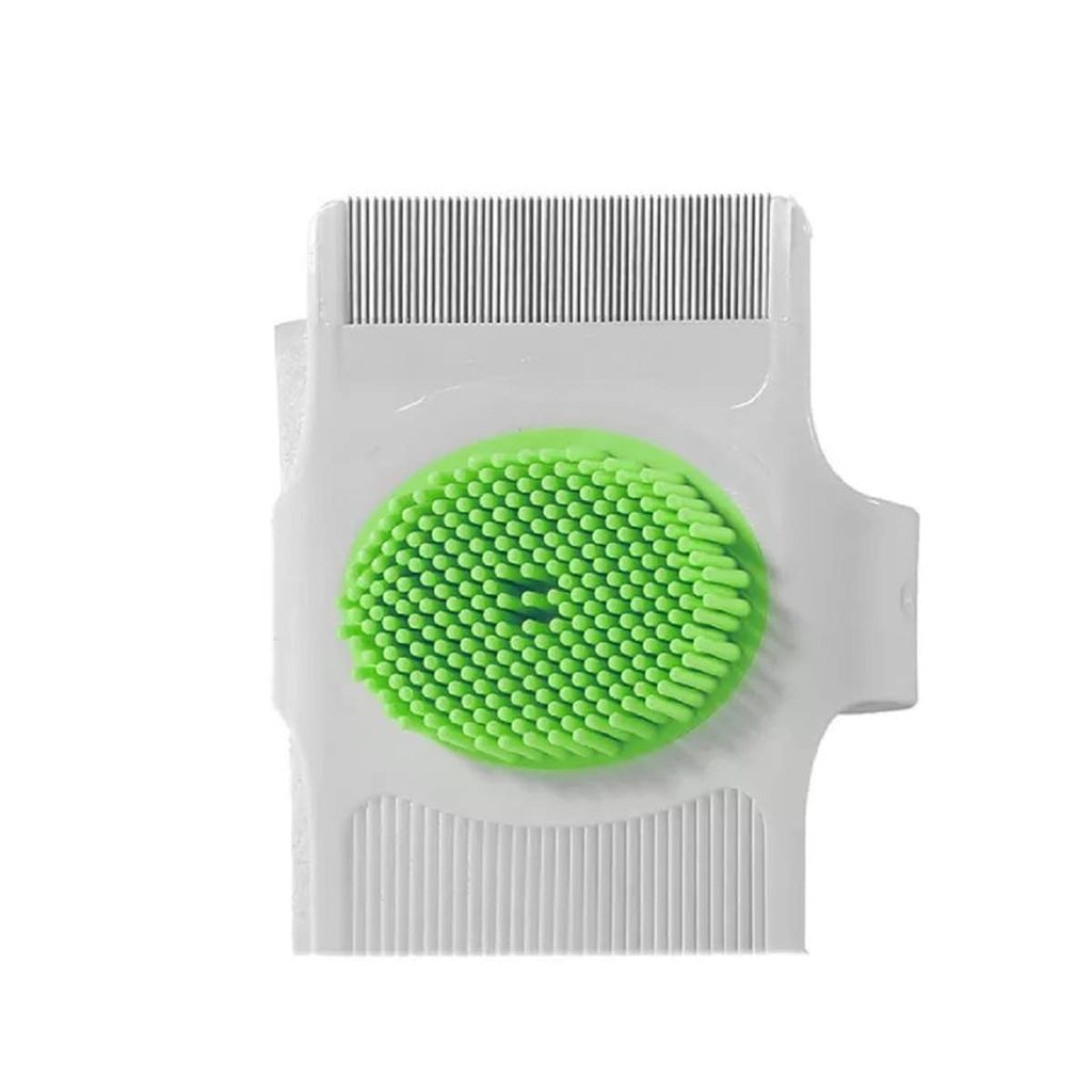 Q D Baby Scalp Shampoo Brush Hair Comb LICE NIT Silicon Scalp Massager Wet Dry Hair for Baby Girl and BOY