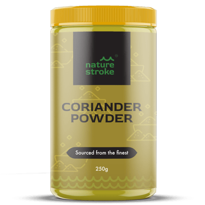 Nature Stroke Coriander Powder 250 gm | Dhaniya | Dhaniya Powder | Coriander | 100% Pure | No Preservatives or Colors