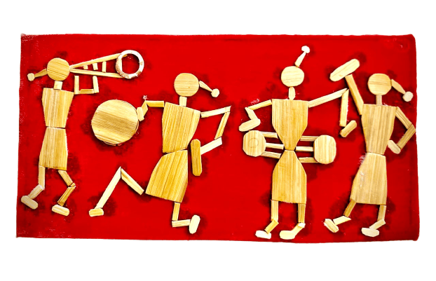 Jhulki Bamboo Scenery - Adiwasi Dance