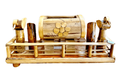 Jhulki Bamboo Mobile Sound Booster & Pen Stand Jhulki Bamboo Mobile Sound Booster & Pen Stand