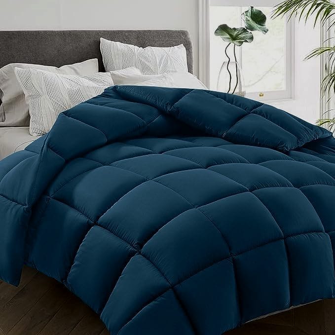 Cool Breeze All Weather/ A/C Plush Microfiber Comforter king size Bed | 200 GSM Wadding |Extra Soft Microfiber Fabric,All Weather Comforter King size Comforter 200GSM (254x244 cm)