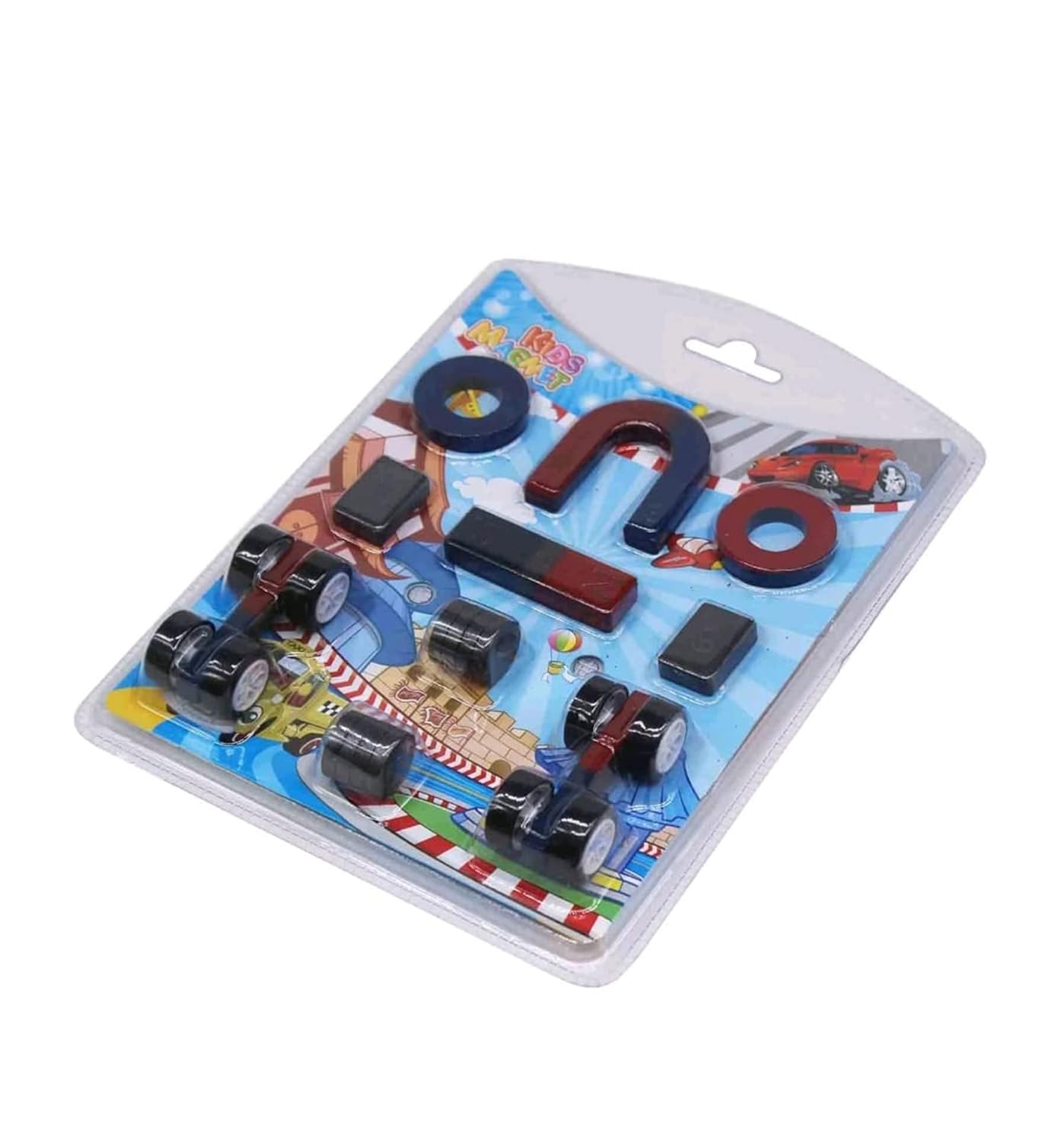 Set Of 12 Pcs Magnet Game Kit for Educational And Experimental Toy For Kids ( Pack Of 1 )