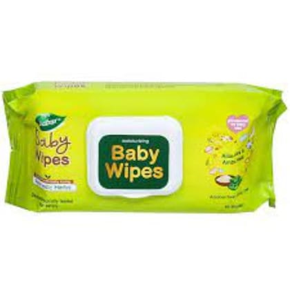 Dabur Baby Wipes (80 count per pouch) Pack of 2
