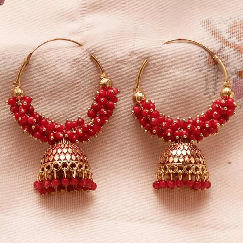 Buy Jhumka Earrings Online at India Trend – Indiatrendshop