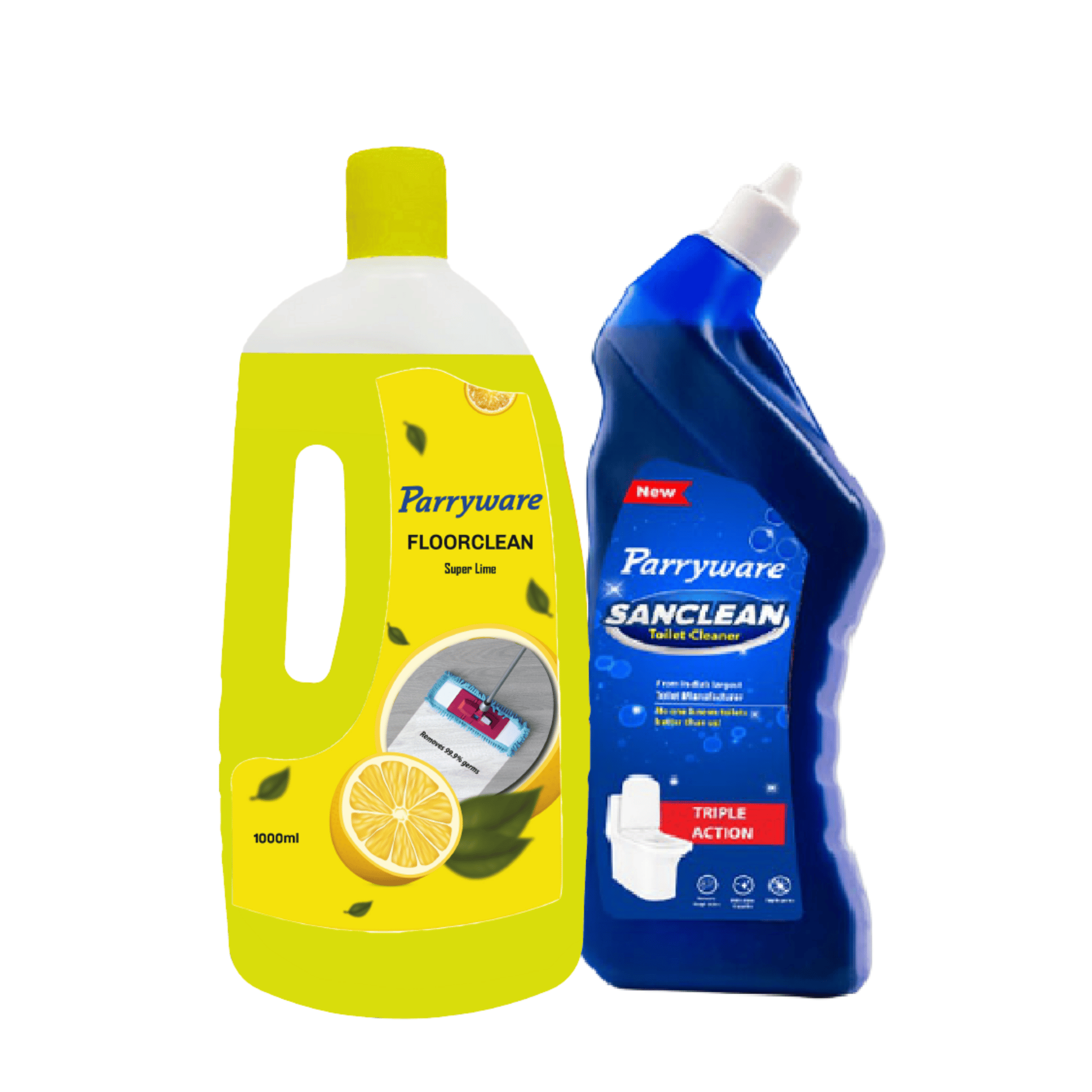 Parryware Floor Cleaner 1L + Toilet Cleaner 1L