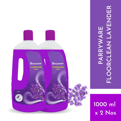 Parryware Floorclean Floor Cleaner 1000 ml (Pack of 2) - Lavender Fragrance