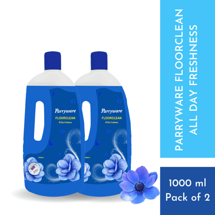Parryware Floorclean Floor Cleaner 1000 ml (Pack of 2) - All Day Freshness Fragrance