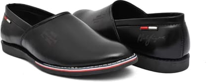 MEVHUB  Loafers For Men  (Black)