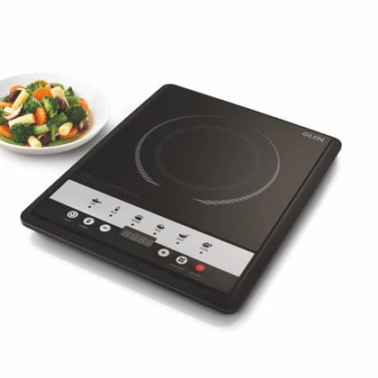 Glen Induction Cooktop with 6 Pre-set Cooking Functions 1600 Watt - Black (SA 3070 IN) 1 Year Warranty