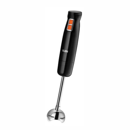Glen Electric Turbo Hand Blender Black 350W with Stainless Steel Arm - Black (4063 HB BL)