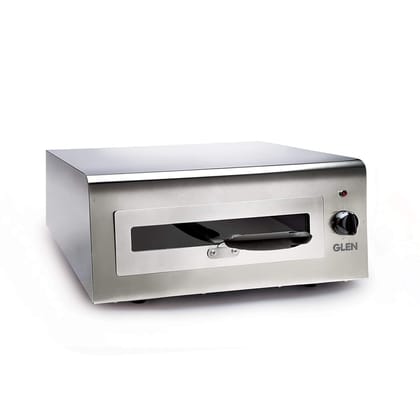 GLEN Electric Tandoor and Grill 1100 watt Stainless Steel Body with 2 Year Warranty (SA5014)