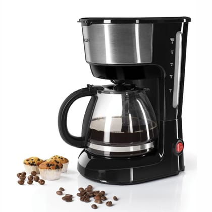 GLEN Drip Coffee Maker Machine | Coffee Brewer Machine for Home & Office 750 ML | Anti-drip system 600 W | 6 Cups Drip Coffee Maker (9052CM)