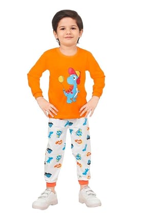 Reyansh Creation Baby Boy  Clothing Set Full Length Set Printed Tshirt Pant Set for Infant Toddler Kids II Kid tshirt and Pajama/track pant/jogger/trouser