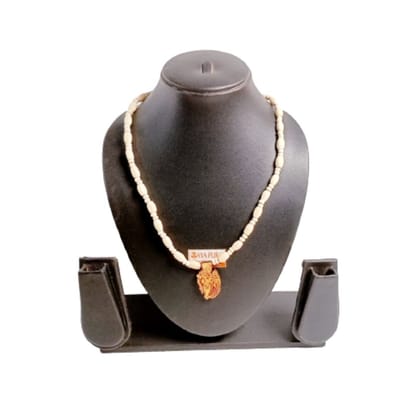 MAYAPURI Mridanga Tulsi Mala with Radha Krishna Pendant (Locket) Tulasi Mala