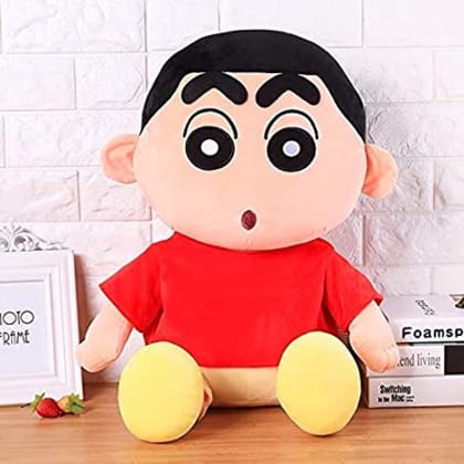 FC Fancy Creation Imported Shinchan Soft Toys, Baby Soft Toy Toy Cute Kids Birthday Cartoon Character Baby Boys/Girls 32 cm