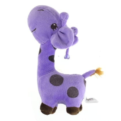 F C Fancy Creation Cute Giraffe Soft Plush Toy Animal Baby Kid Birthday Gift 23 cm_Purple