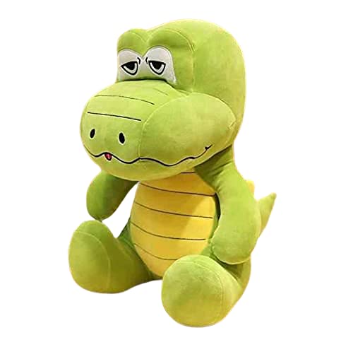 FC Fancy Creation Plush Crocodile Toys Figure Sitting Posture Stuffed Crocodile Animal Soft Toy Sleeping Pillow Cute Doll Toys Best Kids Toys Birthday Gift for Girls,Boys. (Crocodile)