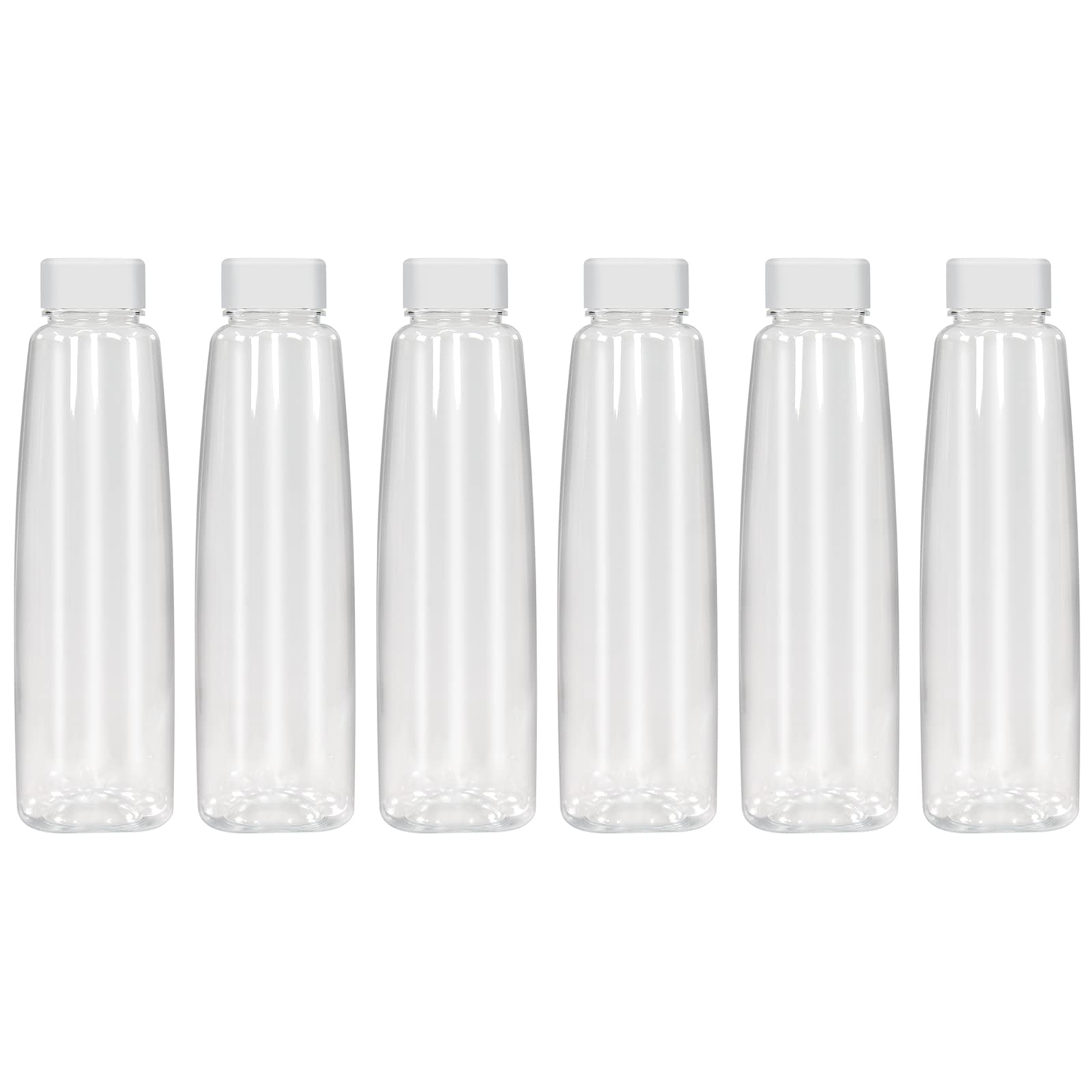 PEARLPET Kohinoor BPA-free Plastic Water Bottle Set of 6 Pcs, Each 1000ml, Transparent