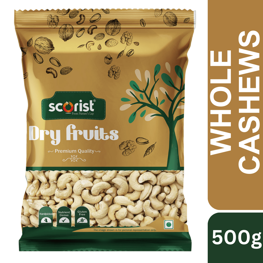 Scorist Popular Raw Cashew 500g