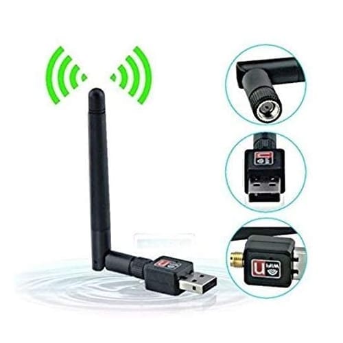 Ekdant 600Mbps USB Wifi Dongle 600Mbps Wireless Adapter 802.11N/G/B With Antenna