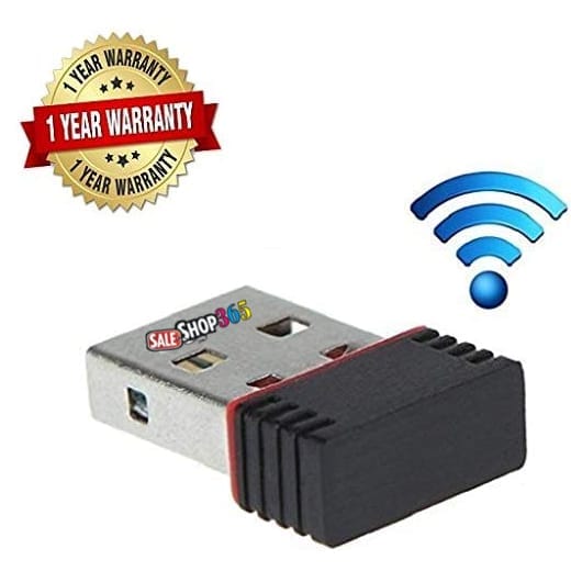 Ekdant Wi-Fi Receiver 300Mbps, 2.4Ghz, 802.11B/G/N USB 2.0 Wireless Wi-Fi Network Adapter