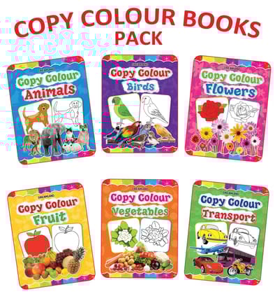 Copy Colour Pack(1to6) [Paperback] Dreamland Publications