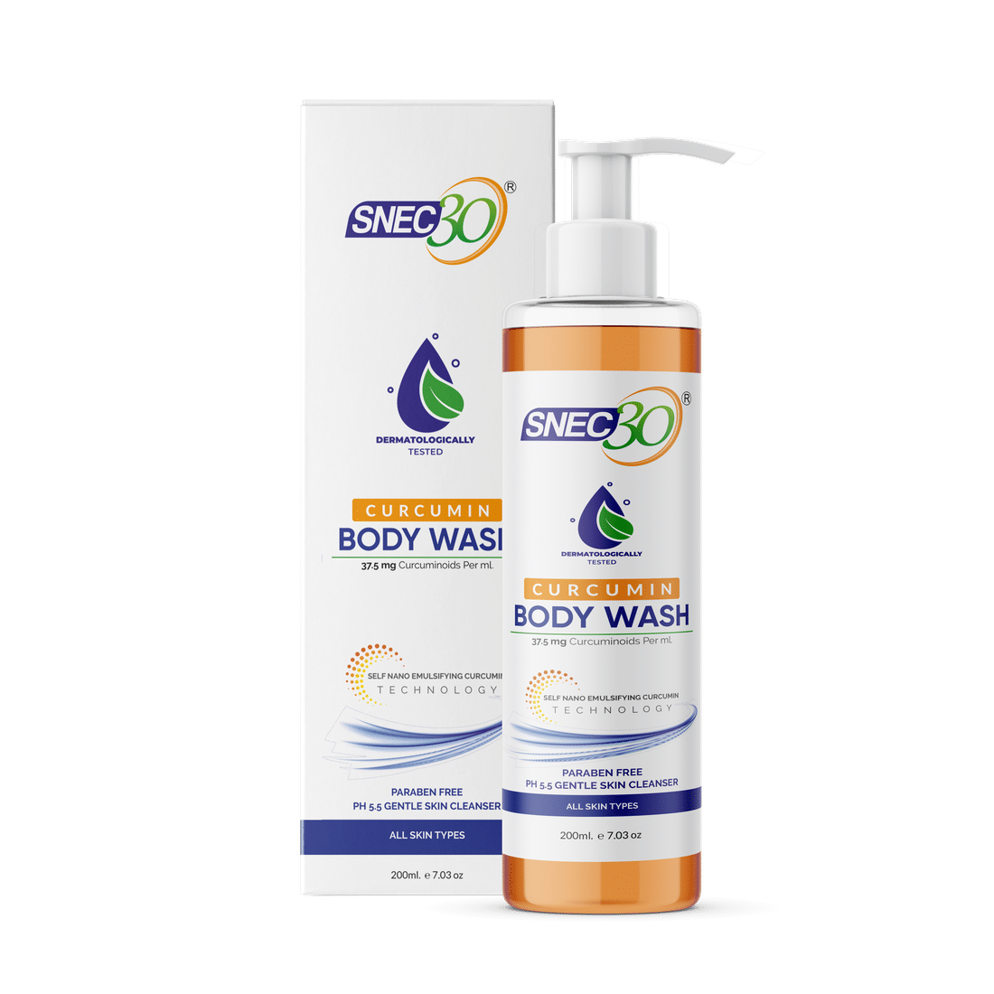 SNEC30 Curcumin Body Wash