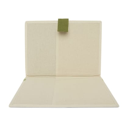 Tisser Artisans Hand crafted canvas folder with canvas fabric