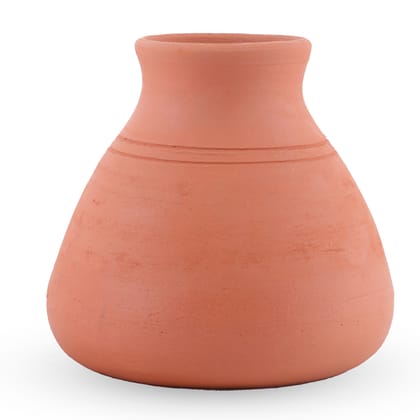 Tisser Natural Handmade Terracota Pot 12 x 7  For Decorative