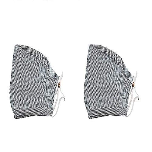 RENEWAIR Air Reusable And Washable N95 Pm2.5 Anti Pollution Dust Face Mask/Air Mask With Activated Carbon Filter (Made In India) -Pack Of 2