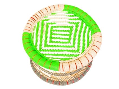 Handmade Muddha Green Color