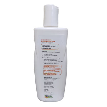 Clearkill CT1, Flea & Tick Dog Shampoo, 200Ml , Coat Care for Pets