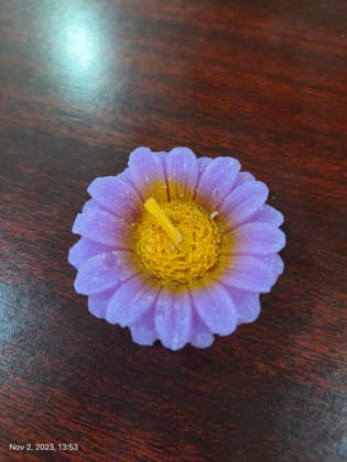 Floating Flower Candle