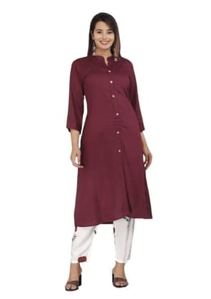 MIAPPI Women Kurta and Pant Set Viscose Rayon