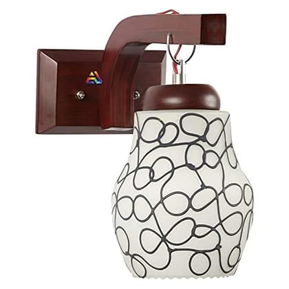 Axutum Latest Wall lamp Wall Decorative Lamp for Home Living Room Bedroom Classic Sconce Antique Lamp Set of 1 Brown Color