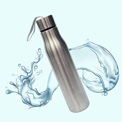 WATER BOTTLE FOR OFFICE , STAINLESS STEEL WATER BOTTLES, BPA FREE, LEAKPROOF, PORTABLE FOR OFFICE/GYM/SCHOOL 1000 ML